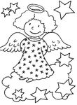coloriage Anges
