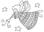 coloriage Anges