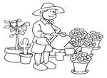 coloriage enfant Metiers