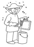 coloriage enfant Metiers