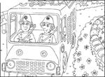 dessin Pompiers