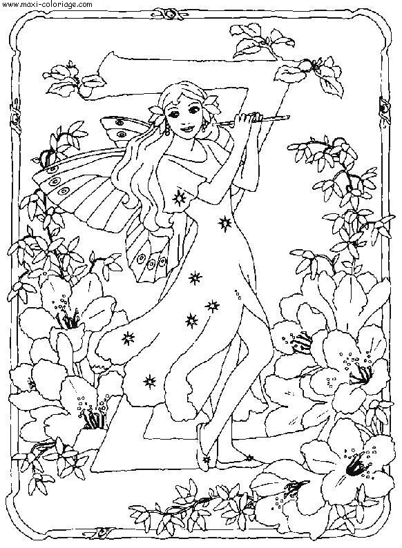 coloriage Alphabet Fees