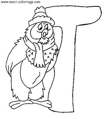 coloriage Alphabet Winnie L Ourson