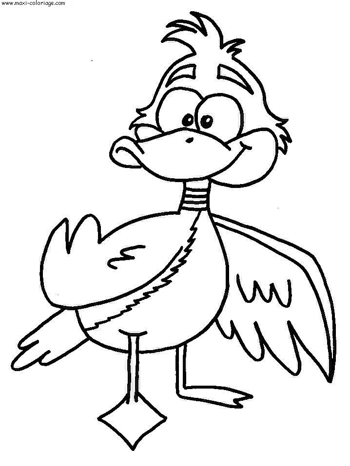 coloriage Canards