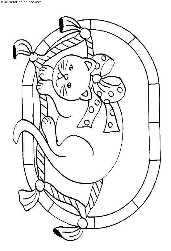 coloriage Chats