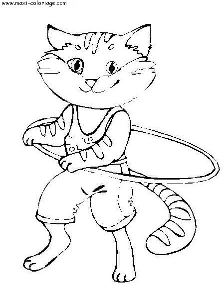 coloriage Chats