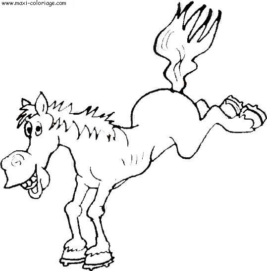 coloriage Chevaux