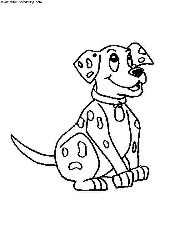 coloriage Chiens