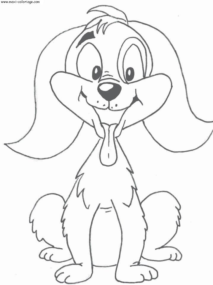 coloriage Chiens