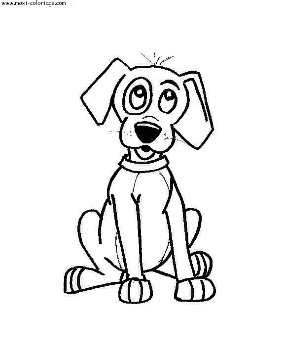 coloriage Chiens