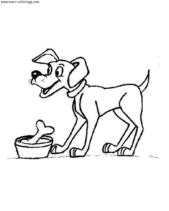 coloriage Chiens