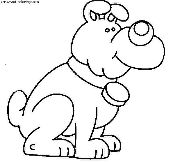 coloriage Chiens