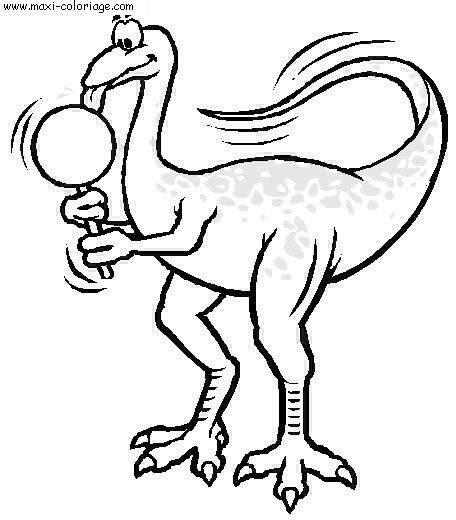 coloriage Dinosaures
