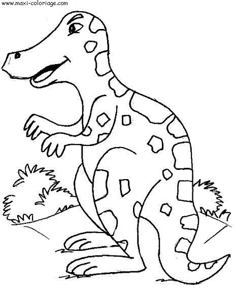 coloriage Dinosaures