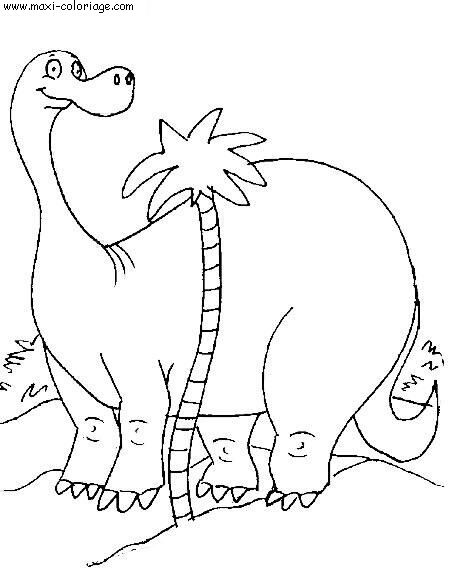 coloriage Dinosaures