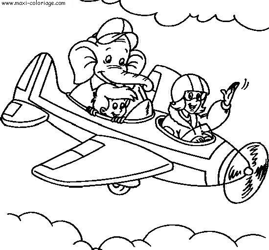 coloriage Elephants