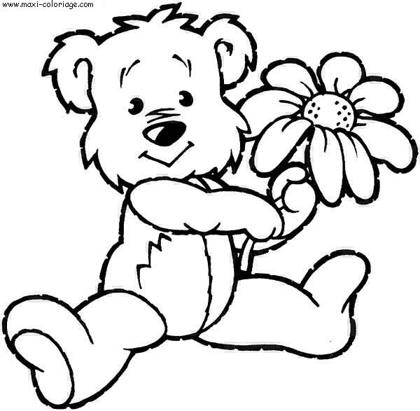 coloriage Ours
