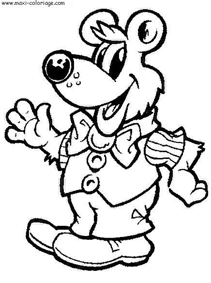 coloriage Ours