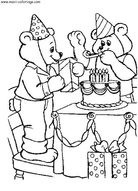 coloriage Ours