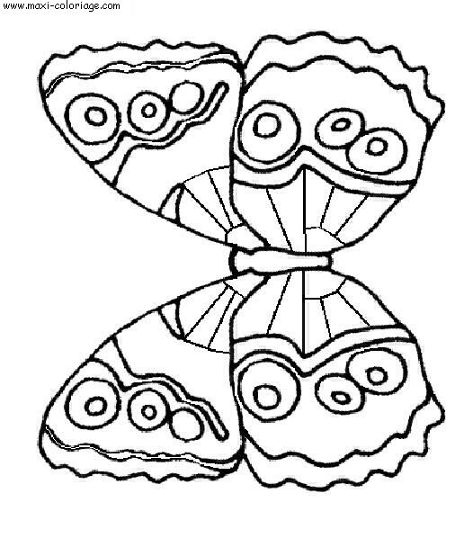 coloriage Papillons