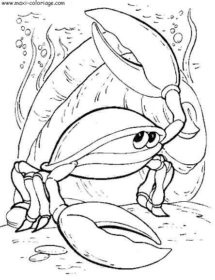 coloriage Poissons