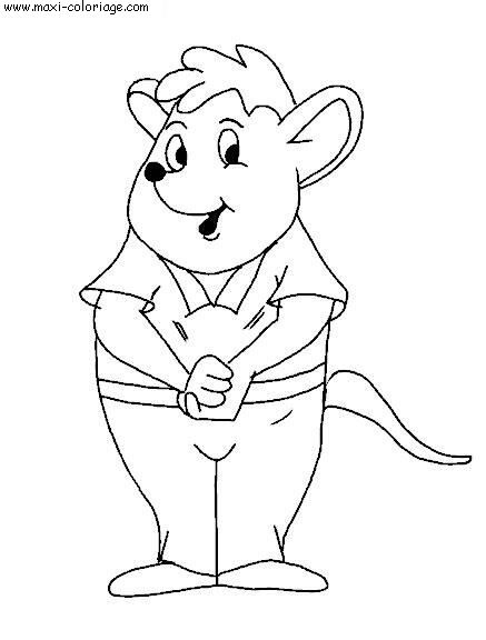 coloriage Souris