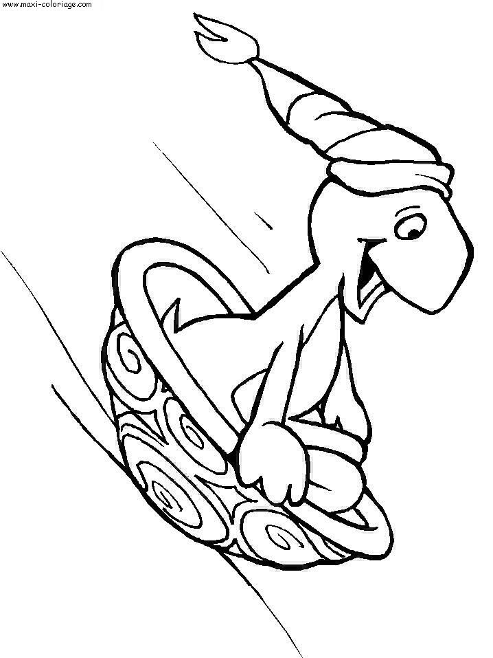 coloriage Tortues