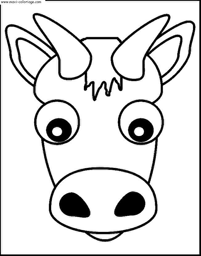 coloriage Vaches