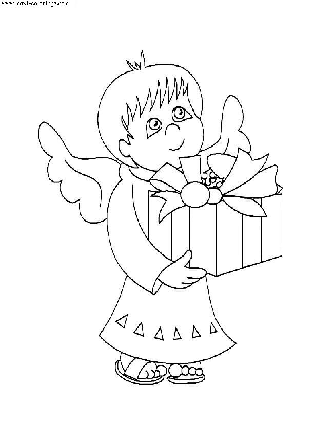 coloriage Anges