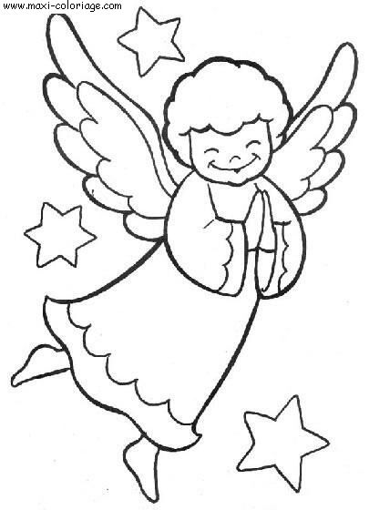 coloriage Anges