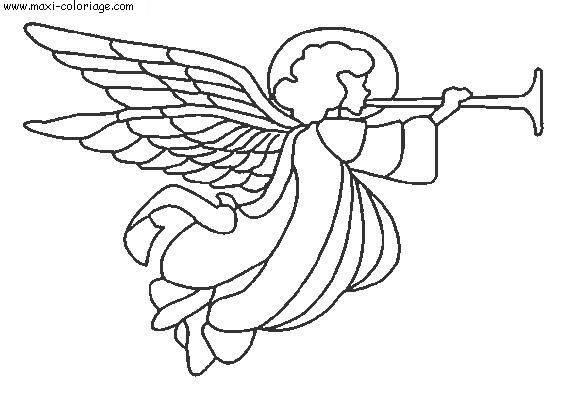 coloriage Anges