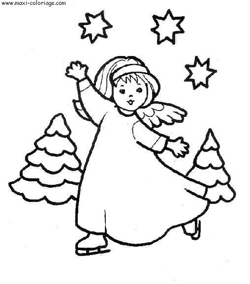 coloriage Anges