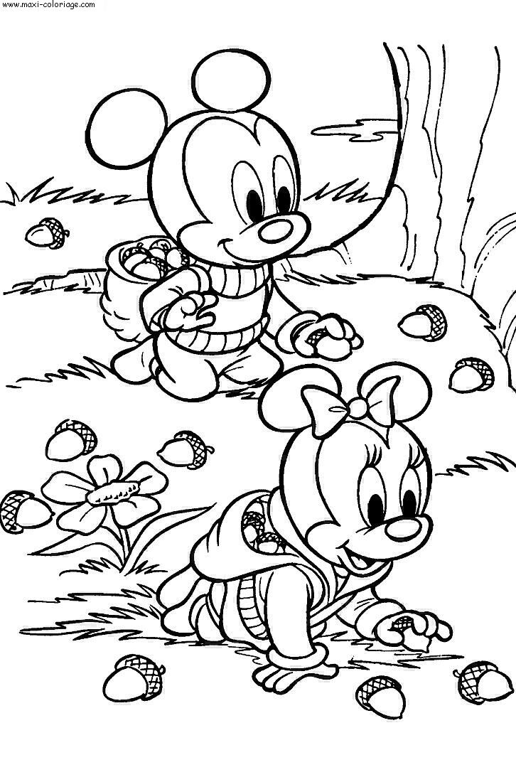 coloriage Automne