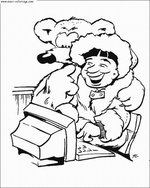 coloriage Informatique