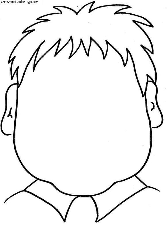 coloriage Visages