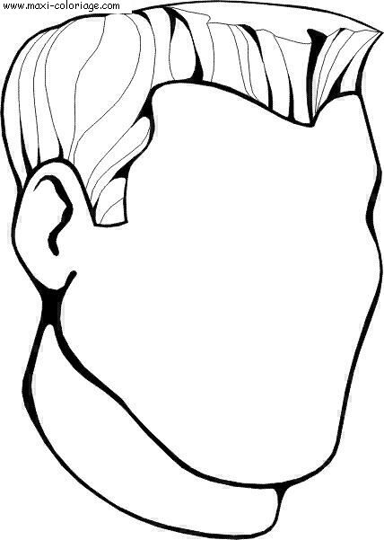 coloriage Visages