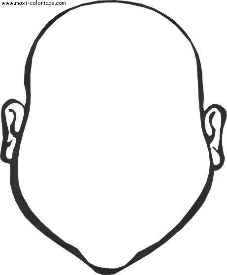 coloriage Visages
