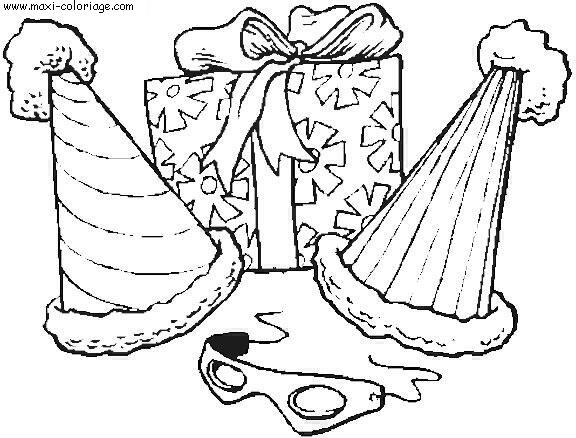 coloriage Anniversaires