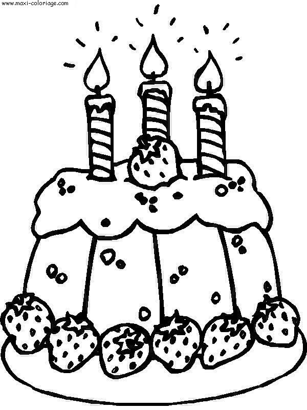 coloriage Anniversaires
