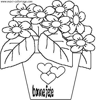 coloriage Fete Des Meres