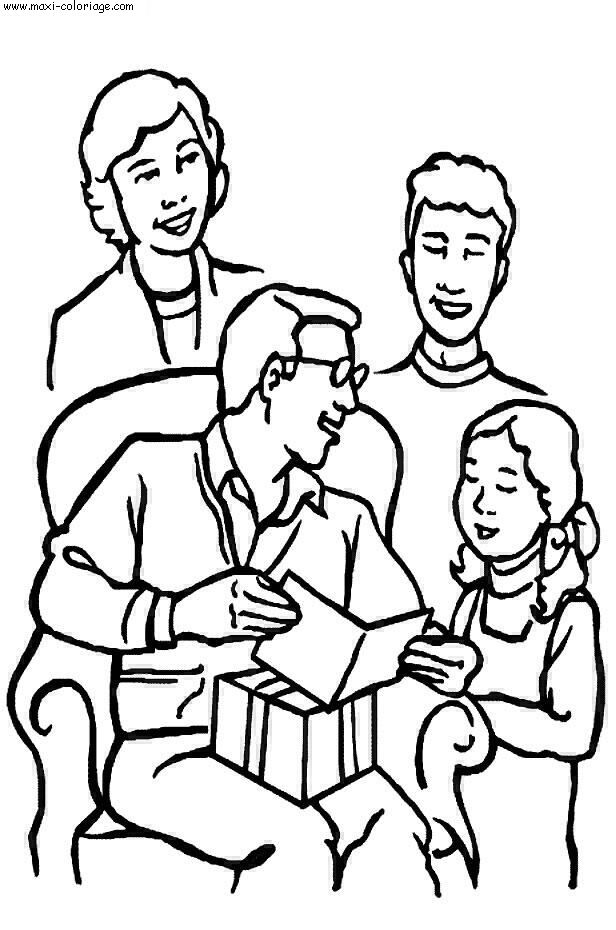 coloriage Fete Des Peres