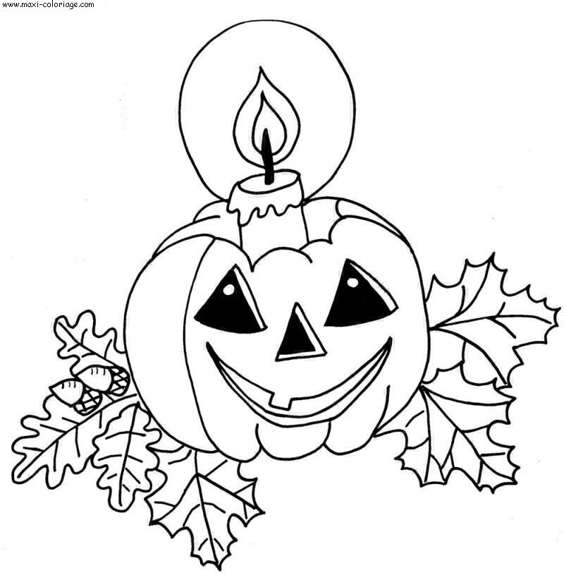 coloriage Halloween