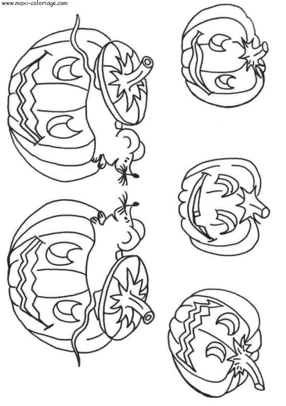coloriage Halloween