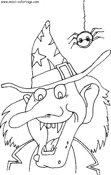 coloriage Halloween