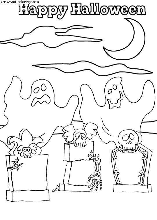 coloriage Halloween