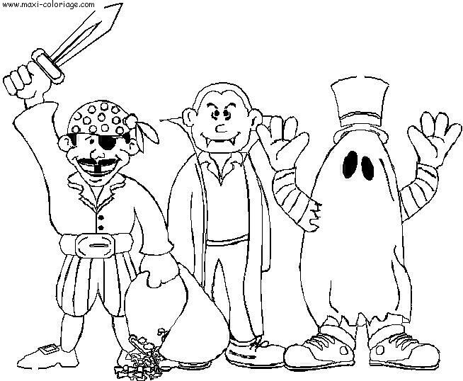 coloriage Halloween