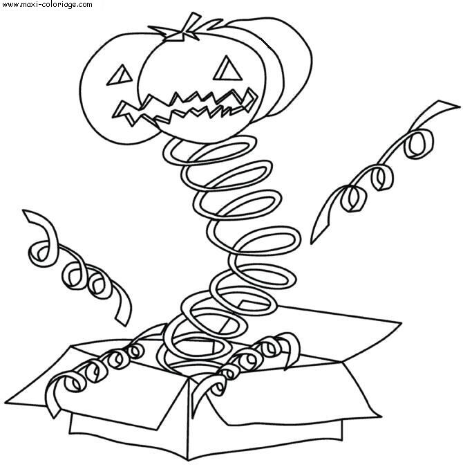 coloriage Halloween