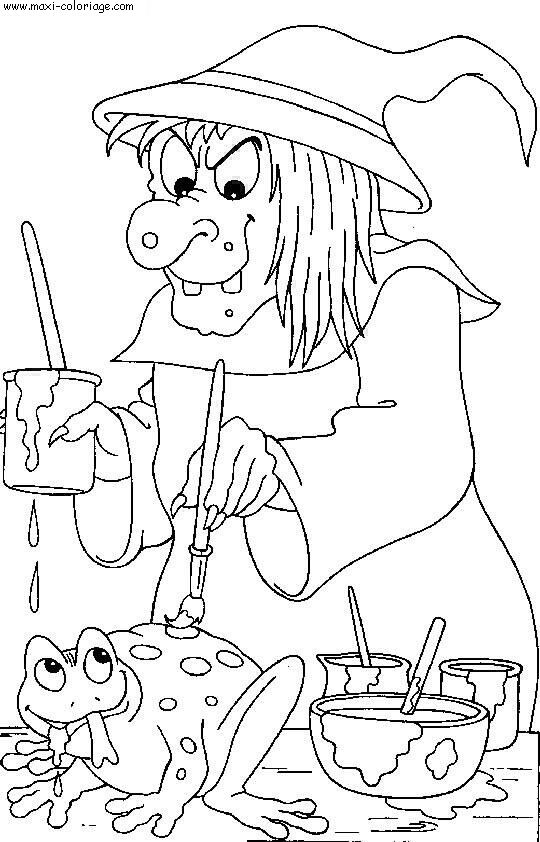 coloriage Halloween