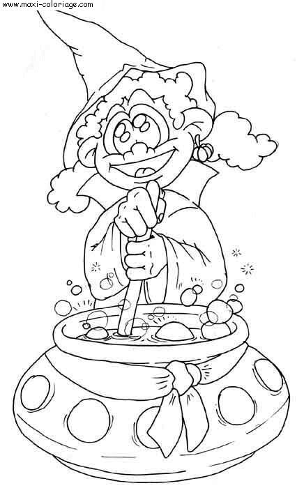 coloriage Halloween