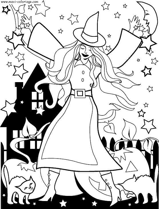 coloriage Halloween